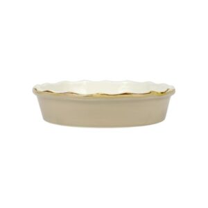 Italian Bakers Cappuccino Pie Dish by VIETRI