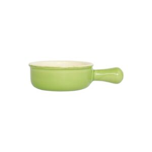 Italian Bakers Green Small Round Baker with Large Handle by VIETRI