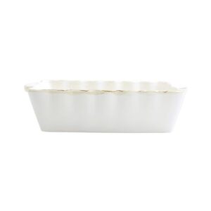 Italian Bakers White Medium Rectangular Baker by VIETRI