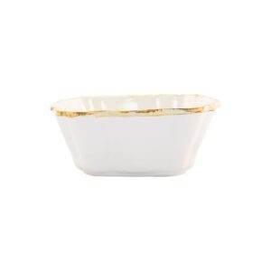 Italian Bakers White Small Square Baker by VIETRI
