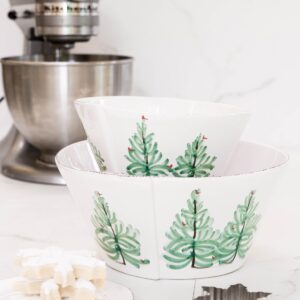 Lastra Holiday 2-Piece Serving Bowls Set by VIETRI