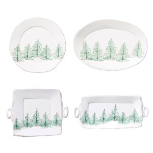 Lastra Holiday 4-Piece Serveware Set by VIETRI