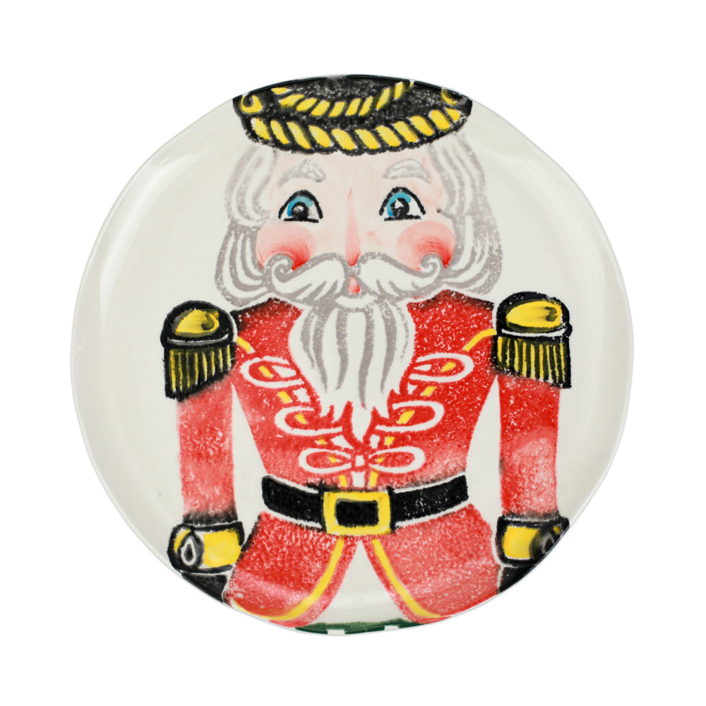 Nutcrackers Red Dinner Plate by VIETRI