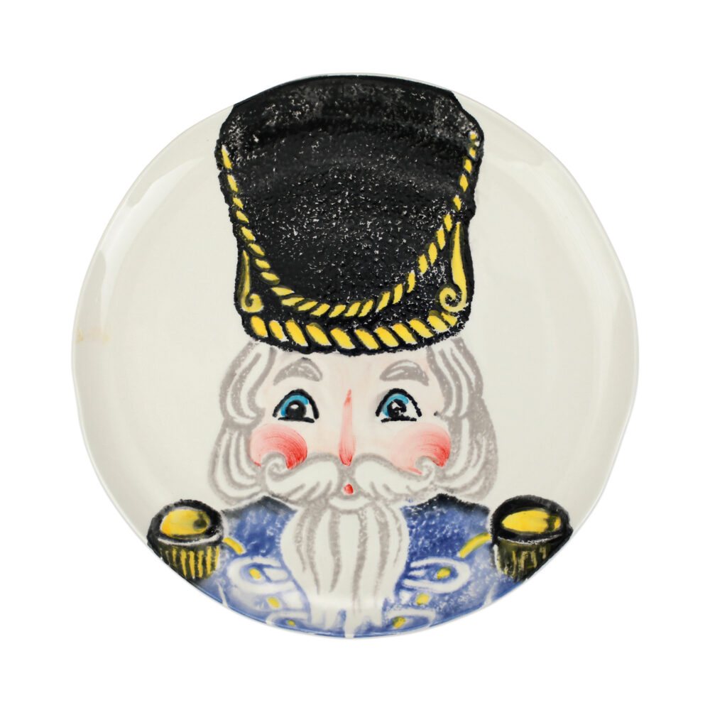 Nutcrackers Blue Dinner Plate by VIETRI