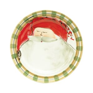 Old St. Nick Dinner Plate - Red Hat by VIETRI