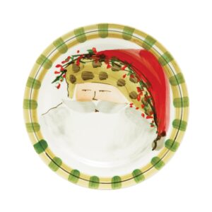 Old St. Nick Dinner Plate - Animal Hat by VIETRI