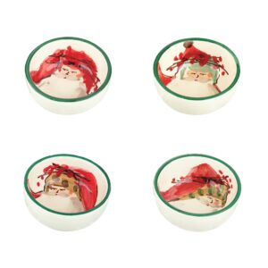 Old St. Nick Assorted Condiment Bowls - Set of 4 by VIETRI