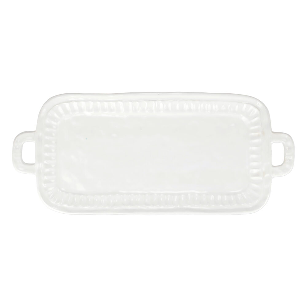 Pietra Serena Handled Rectangular Platter by VIETRI