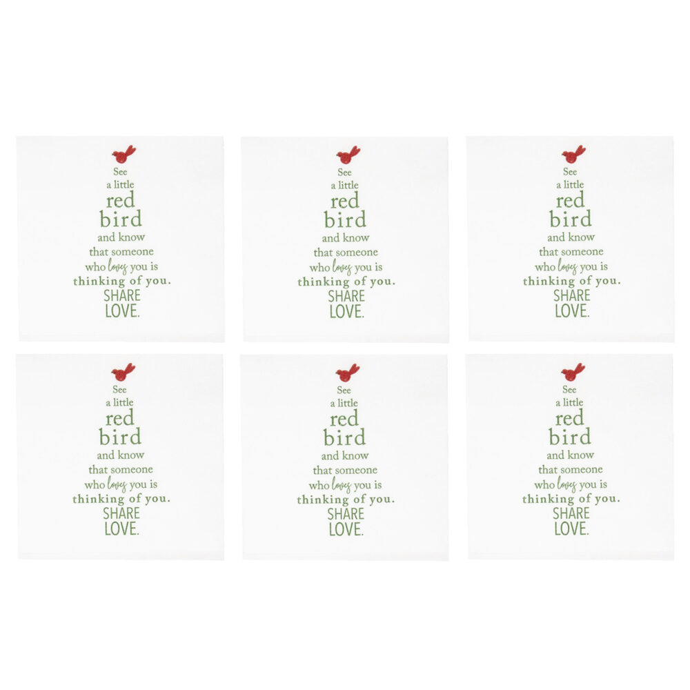 Papersoft Napkins Holiday Tree Cocktail Napkins (Pack of 20) - Set of 6 by VIETRI