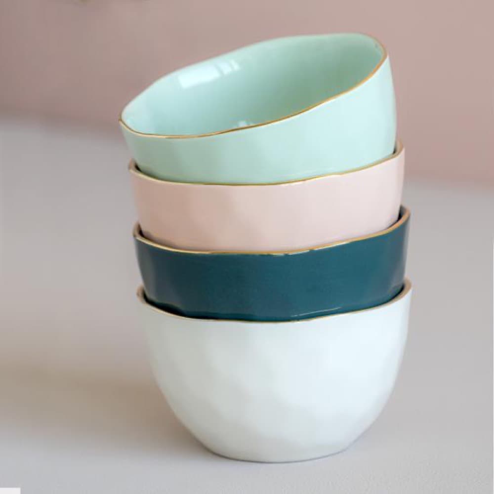 Good Morning Blue Green Bowl Set of 2 by Urban Nature Culture - Image 2