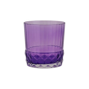 Deco Purple Short Tumbler by viva VIETRI