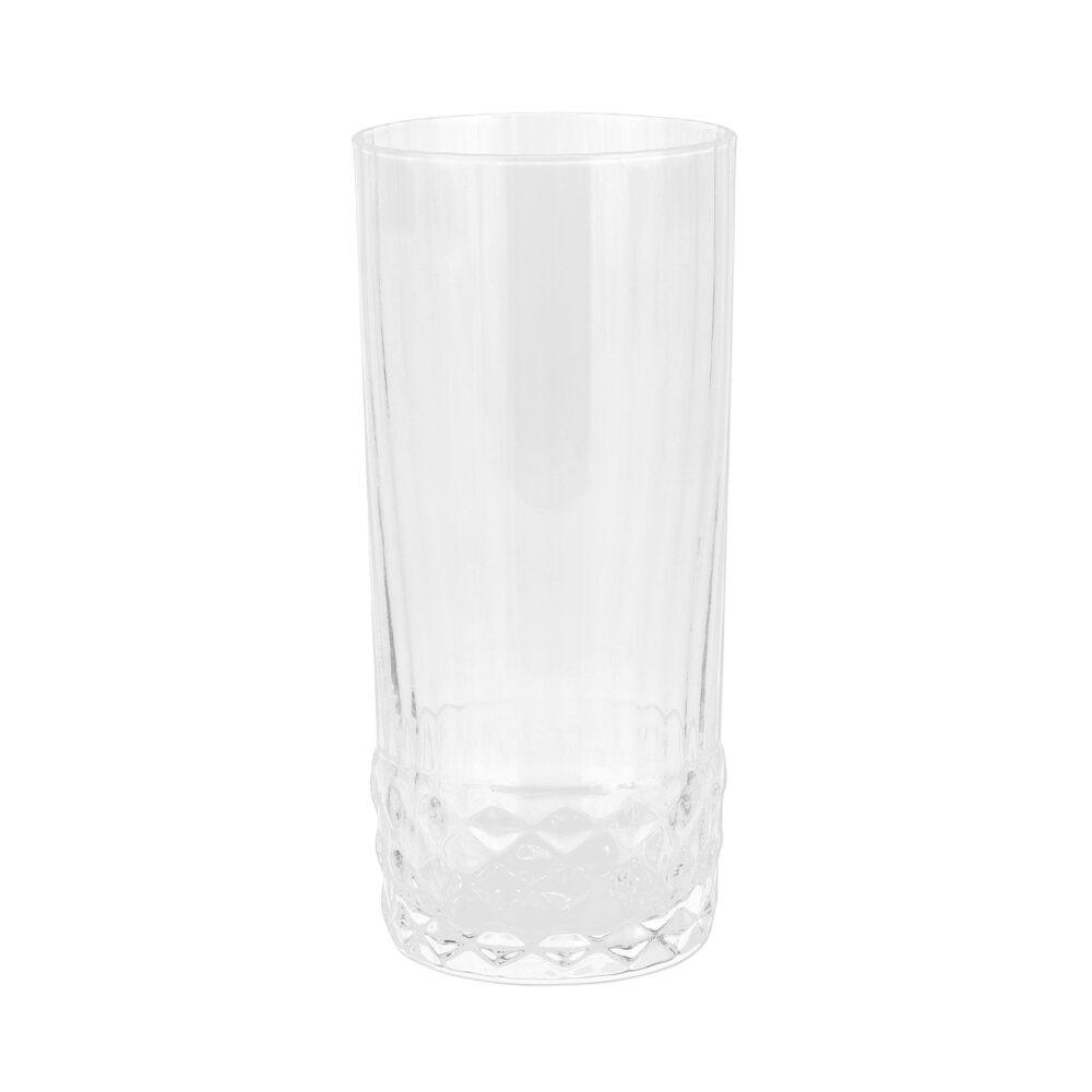 Deco Clear Tall Tumbler by viva VIETRI
