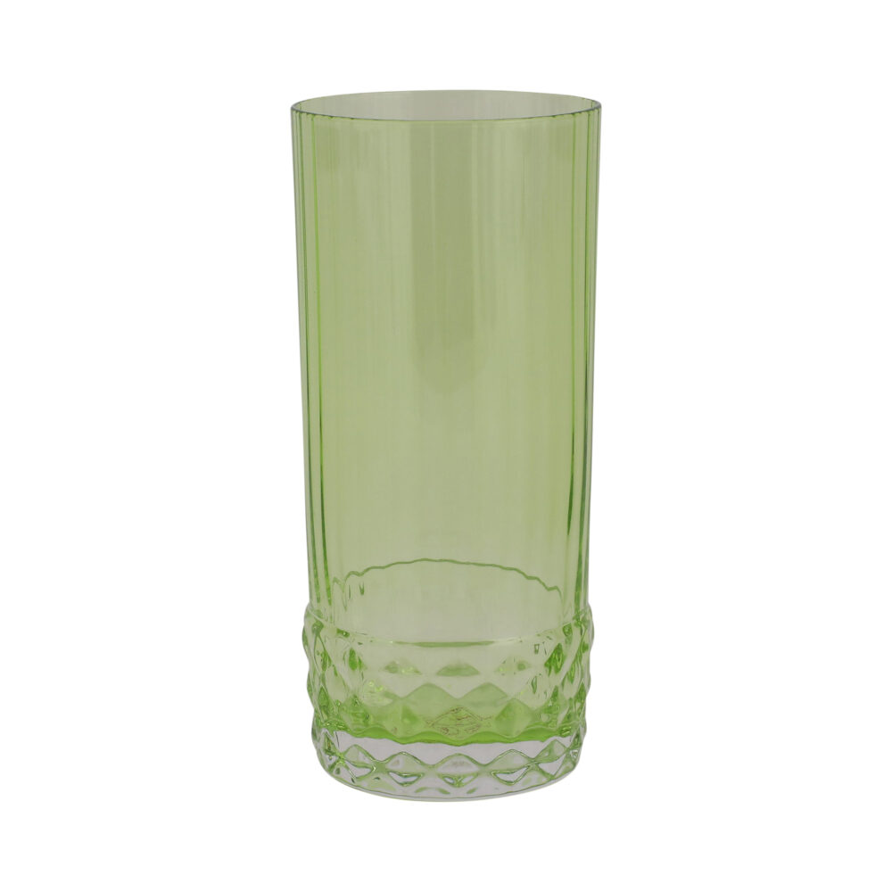 Deco Green Tall Tumbler by viva VIETRI