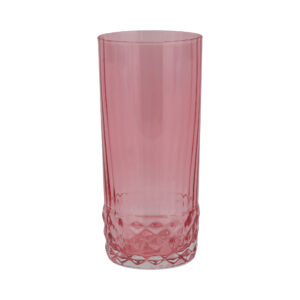 Deco Pink Tall Tumbler by viva VIETRI
