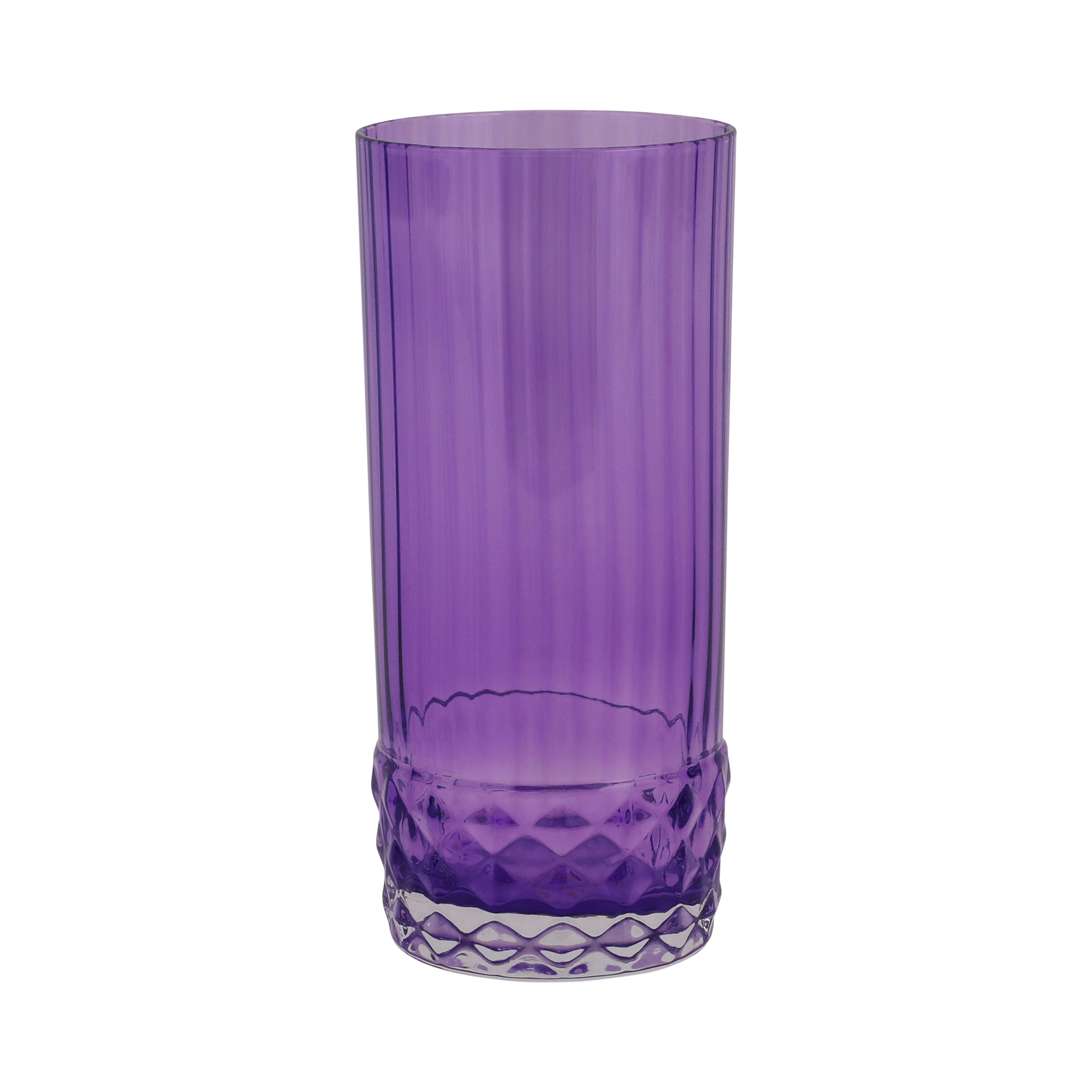 Deco Purple Tall Tumbler by viva VIETRI