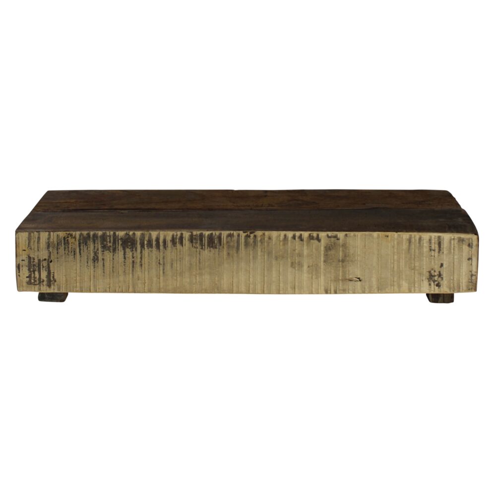 Lincoln Rectangular Wood Risers Set of 2 by HomArt - Image 3