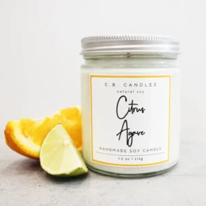 Citrus Agave Candle Candle by C.B. Candles