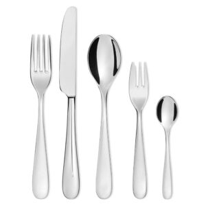 Ettore Sottsass Nuovo Milano 30-Piece 18/10 Stainless Flatware Set Service for 6 by Alessi