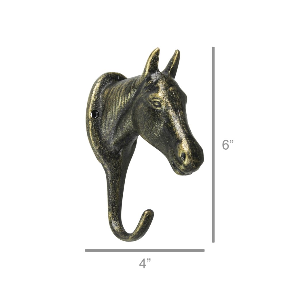 Bronze Horse Wall Hook by HomArt - Image 2