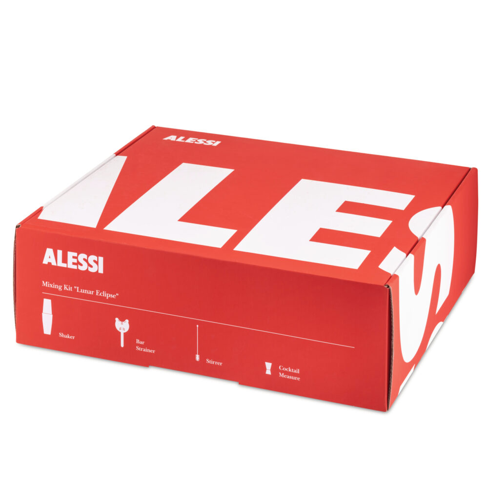 Boston Inox Stainless Cocktail Shaker Set by Alessi - Image 5