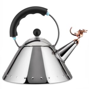 Michael Graves Dragon Whistle Stainless Steel Tea Rex Kettle by Alessi
