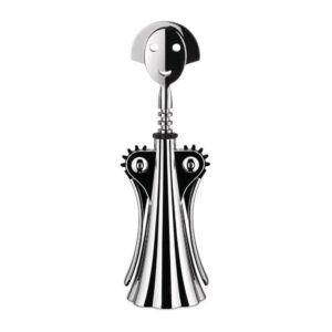 Anna G. Smiling Corkscrew Stainless Steel by Alessi