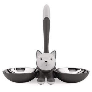 Miriam Mirri Tigrito Cat Bowl/Dish Grey by Alessi