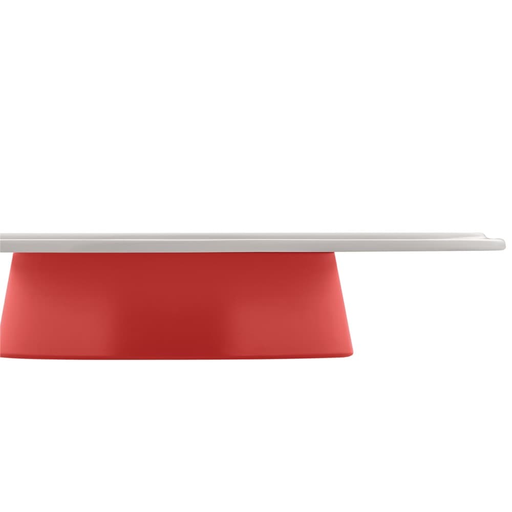 Mattina Red Cake Stand With Dome by Alessi - Image 4