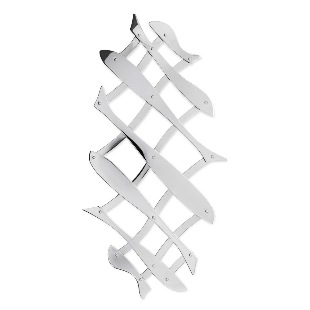 Pescher Expandable Stainless Steel Trivet by Alessi