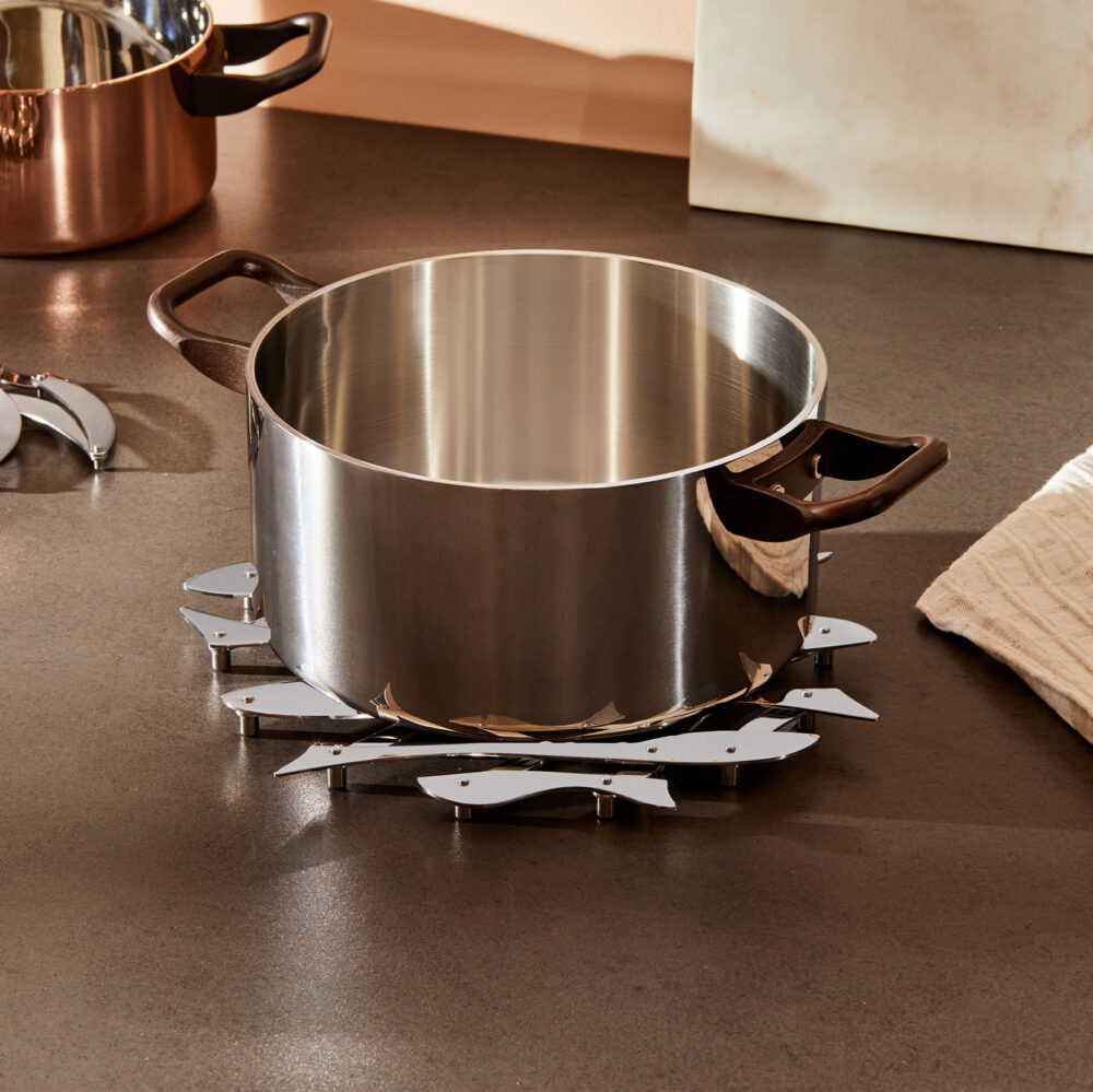 Pescher Expandable Stainless Steel Trivet by Alessi - Image 5