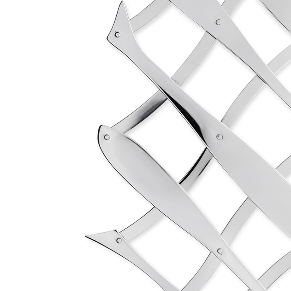 Pescher Expandable Stainless Steel Trivet by Alessi - Image 3