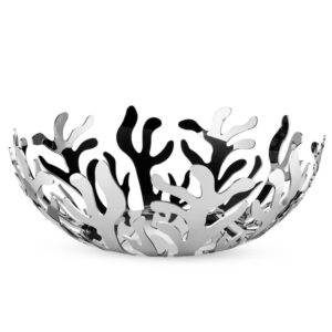 Mediterraneo Polished Stainless Decorative Bowl by Alessi