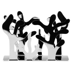 Mediterraneo Polished Stainless Paper Napkin Holder by Alessi