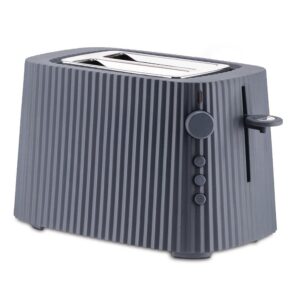 Plissé Toaster in Grey by Alessi