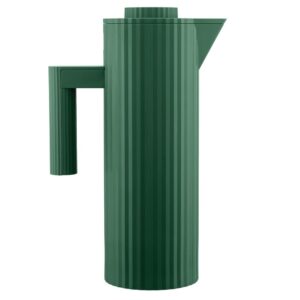 Plissé Thermo Insulated Carafe in Green by Alessi