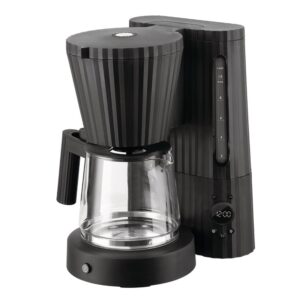 Plissé Drip Coffee Maker in Black by Alessi