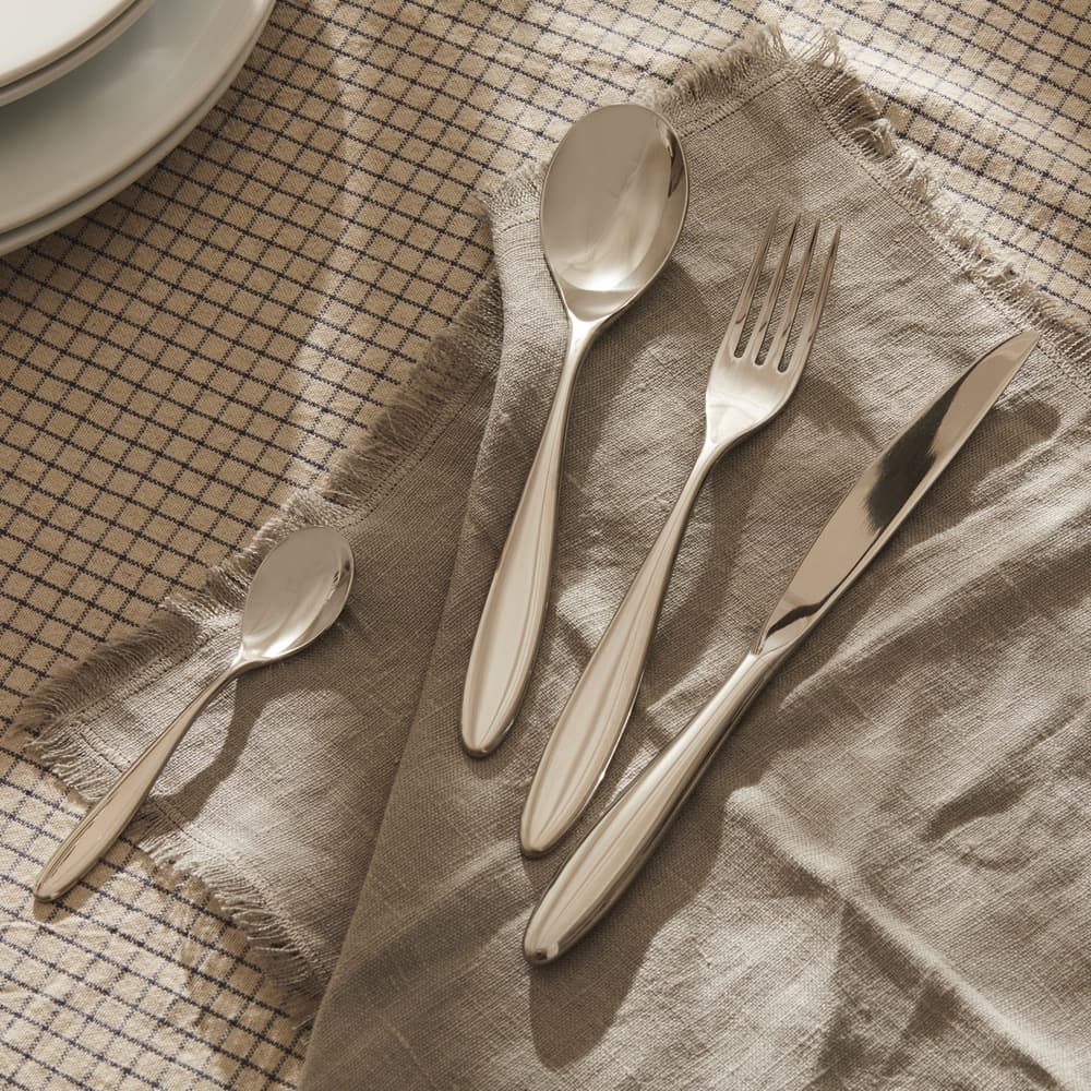 Mami Stainless Luxury 24-Piece Flatware Set, Service for 6 by Alessi - Image 2