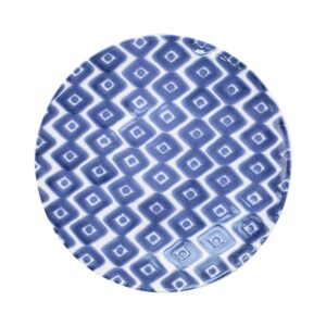 Santorini Diamond Dinner Plate by Viva VIETRI