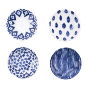 Santorini Assorted Condiment Bowls - Set of 4 by Viva VIETRI