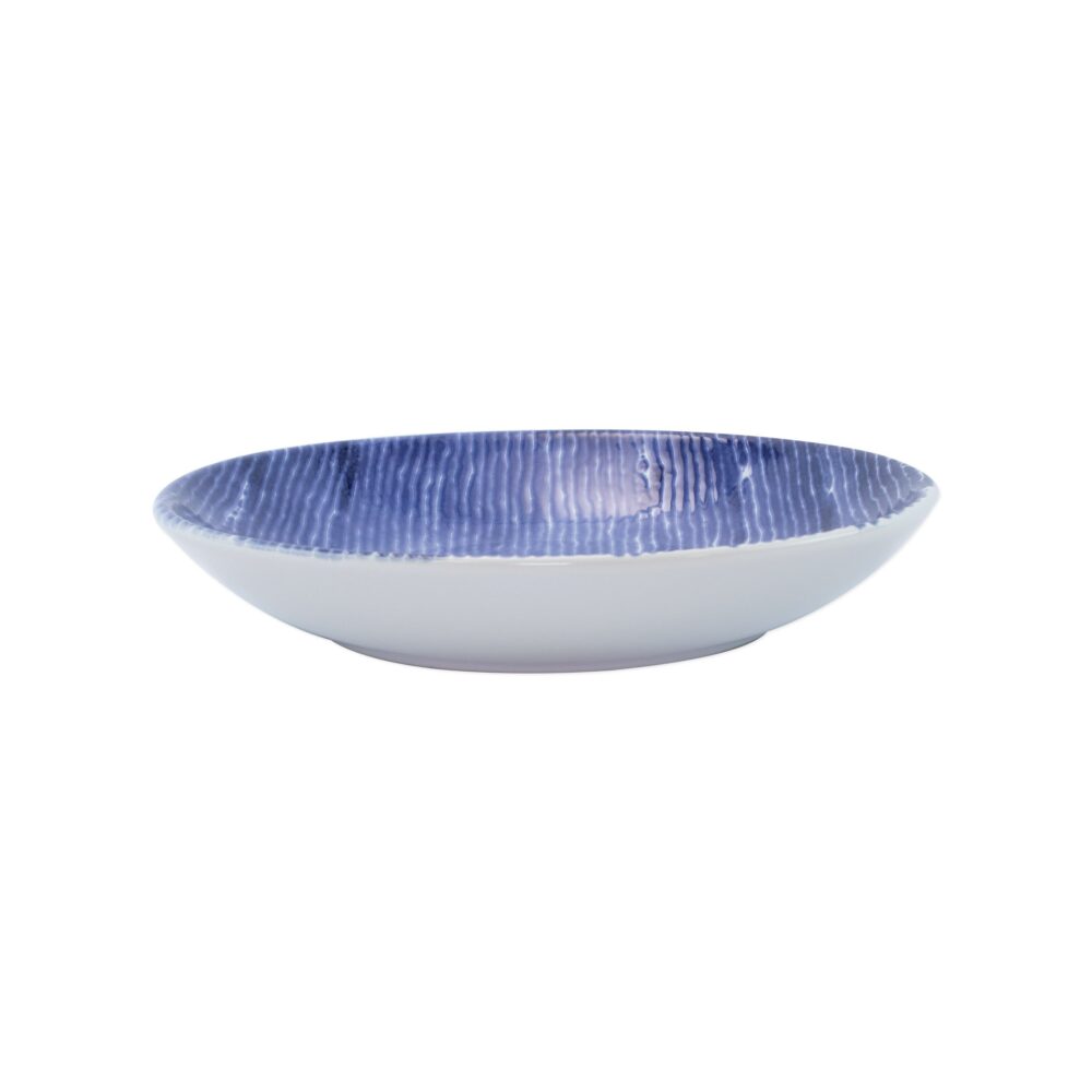Santorini Stripe Pasta Bowl by Viva VIETRI
