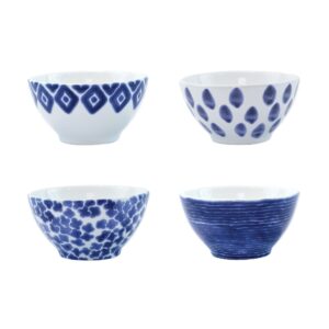 Santorini Assorted Cereal Bowls - Set of 4 by Viva VIETRI