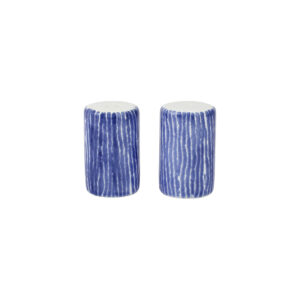 Santorini Stripe Salt & Pepper by Viva VIETRI