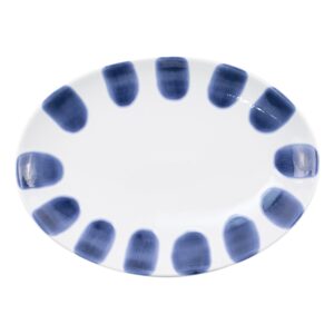 Santorini Dot Small Oval Platter by Viva VIETRI