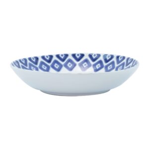Santorini Diamond Medium Serving Bowl by Viva VIETRI