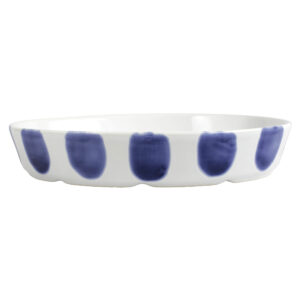Santorini Dot Oval Baker by Viva VIETRI