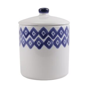 Santorini Diamond Large Canister by Viva VIETRI