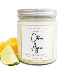 Citrus Agave Candle by C.B. Candles