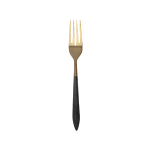 Ares Oro & Black Serving Fork by VIETRI