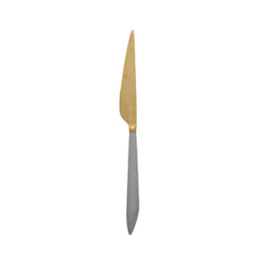 Ares Oro & Light Gray Place Knife by VIETRI