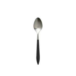 Ares Argento & Black Place Spoon by VIETRI
